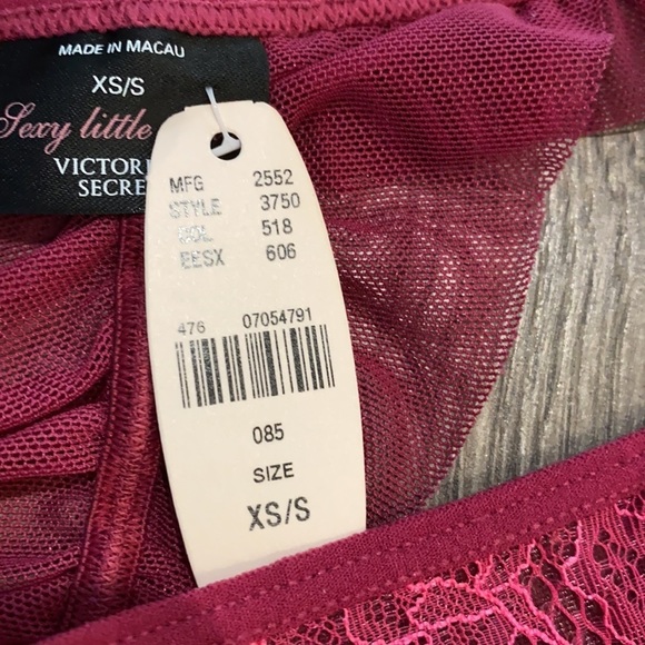 Victoria’s Secret red babydoll lingerie set small - Picture 15 of 15